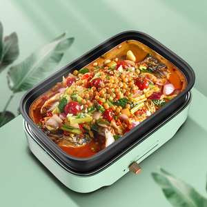 Meishengfa Pococina 700W 2.5L OEM hogar multifunción Mini Cocina eléctrica olla caliente - Product Image 1