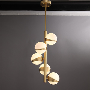 <span class=keywords><strong>Lampadario</strong></span> a Sfera Magica Nordico di Lusso Leggero, Lampada a Sospensione Artistica Creativa per Soggiorno, Sala da Pranzo e Camera da Letto - Product Image 5