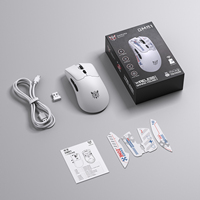 Souris de jeu en gros ONIKUMA DM01, légère, ergonomique, faible latence, haute résolution, autocollants personnalisés DIY, souris sans fil