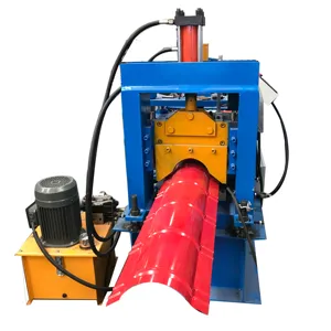 Hot Sale Kenya Market Roofing Ridge Capping Tile Roll Forming Machine At Favorable Price