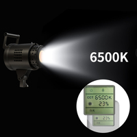 SH 135W Fotografie Bowens Beleuchtung LED-Videolampe Tageslicht Blitzstudio mit 1000-9000K Farbtemperatur 110-220V AC/DC