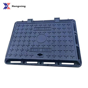 EN124 B125 C250 D400 E600 F900 연성철 주조 원형 맨홀 뚜껑 CE/ISO9001 인증 한싱 브랜드 도로 시설용 - Product Image 2