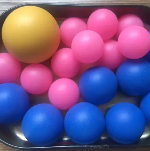1 इंच 25.4mm पॉलीप्रोपाइलीन पीपी खोखले प्लास्टिक अस्थायी गेंद