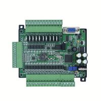 Carte de contrôle industrielle PLC Fx3u-24mr Fx3u-24mt Haute vitesse Stm32 avec quantité analogique