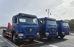 18 ton kait pengangkat sistem hidrolik gulungan lengan otomatis tipe truk muatan sampah - Product Image 2