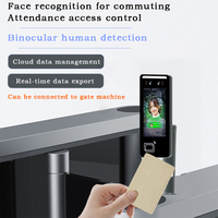 Sistema de Control de Acceso y Asistencia con Reconocimiento Facial Biométrico de 5 Pulgadas, Red Segura, SDK OEM, Detección de Reconocimiento Facial ODM