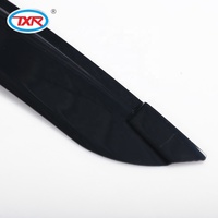 Déflecteurs de Vent en acrylique, pare-pluie, protection de fenêtre, moulage par Injection, visière de porte noire
