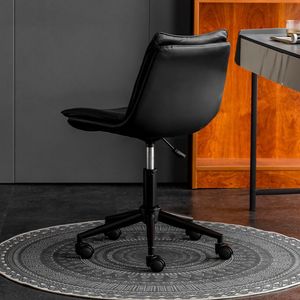 <span class=keywords><strong>Silla</strong></span> de Oficina para Computadora, Cómoda para Uso Sedentario en Casa, <span class=keywords><strong>Silla</strong></span> Giratoria para Maquillaje y <span class=keywords><strong>Escritorio</strong></span> para Dormitorio de Niñas, <span class=keywords><strong>Silla</strong></span> para Dormitorio de Estudiantes - Product Image 4