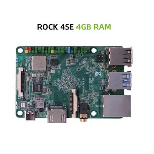 Rdxa रॉक 4 से RK3399-T एकल बोर्ड कंप्यूटर छह कोर सीपीयू रास्पबेरी पी प्रतिस्थापन - Product Image 4