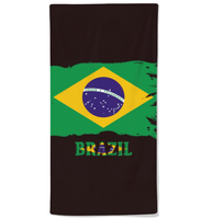 Trinité-et-Tobago Drapeau d'impression Serviette de plage à séchage rapide Serviette de bain parfaite pour piscine Bain Gym Camping Randonnée Fitness