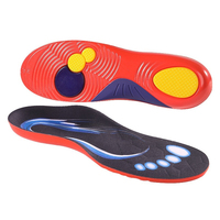 Semelles Confort Sport avec Soutien de la Voûte Plantaire, Antichoc, en Gel EVA Écologique, Inserts de Chaussures pour Hommes et Femmes, Course et Marche, OEM