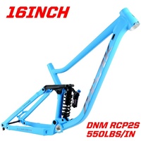 Cadre de VTT en acier CG Softail 29\" 27.5\" pour la descente DH Trail AM Pneu 3.0 Axe traversant avec frein à disque 148MM