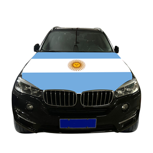 Funda para Capó de Coche con la Bandera de Argentina, Funda para Motor de Coche con Efecto de Impresión por Transferencia de Calor, Tamaño Personalizado, Tejido Elástico - Product Image 4