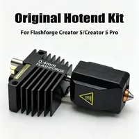 Kit d'extrusion Flashforge Creator 5 Series 0.4mm avec buse C5/C5 Pro et chaussette en silicone