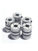 Accouplement universel flexible standard en acier inoxydable à disque simple/double pour tige filetée, encodeur à glissière, moteur pas à pas, servomoteur, moteur à réducteur