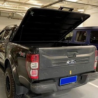 Bâche de benne universelle en aluminium pour GWM King Kong Shanhai Poer Ford Raptor Toyota Tundra Foton Hard Flat Bed Lid Vente en gros
