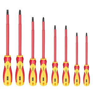 Jeu de tournevis isolés Baolian, 6 pièces, tête cruciforme Phillips, acier au chrome-vanadium, outil d'électricien - Product Image 5