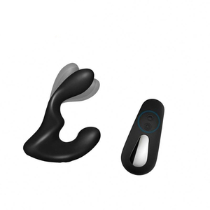 Caja Personalizada Gratis - Vibrador Anal de Silicona Recargable, Rotatorio, Hecho a Mano, Tapón Anal, Masajeador de Próstata - Product Image 1