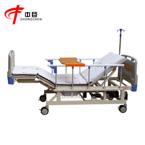 เตียงพยาบาลนาคาโทมิ รุ่น ZC-01 แบบหมุนด้วยมือ สำหรับดูแลผู้สูงอายุ ใช้ในโรงพยาบาลและที่บ้าน พร้อมราวกั้น - Product Image 2