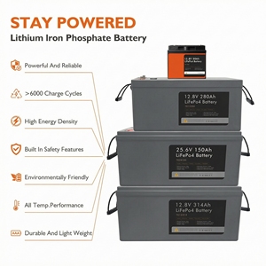 Customized Solar Panel System MPPT 100AH 150AH 280AH 300AH 314AH House Solar Energy Storage <b>Batteries</b> <b>12V</b> 200AH Lifepo4 <b>Battery</b> - Product Image 3