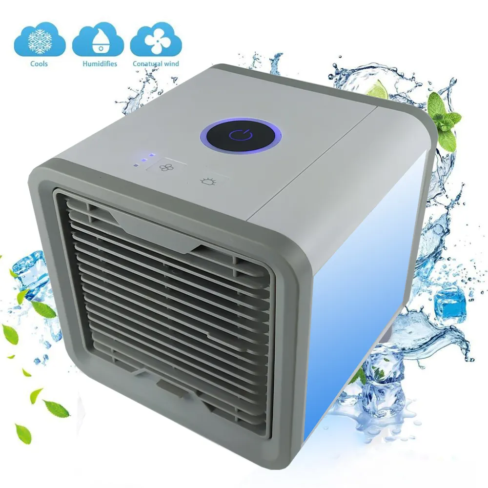 High quality plastic fan blade mini battery charger air portable misting cooler humidifier other ventilation axial flow fans