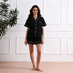 FUNG 6056 Pjs Ensemble de pyjamas de mariage pour femmes en taille plus, pyjamas personnalisés pour demoiselles <span class=keywords><strong>d</strong></span>'honneur - Product Image 1