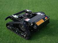 Tondeuse robot intelligente sans fil à rotation zéro, hybride essence-électrique, 4 temps, industrielle, de haute qualité, pour bricolage, avec télécommande