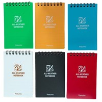 Mini Cuaderno de Papel de Piedra Impermeable de 3x5 Pulgadas - Bloc de Notas de Bolsillo para Todo Clima, Encuadernado en Espiral, para Trabajo de Campo al Aire Libre, Bloc de Notas Táctico