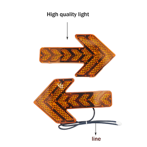 Impermeabile <span class=keywords><strong>12</strong></span>/24V segnale di freccia stradale semaforo Led indicatori di direzione per camion - Product Image 3