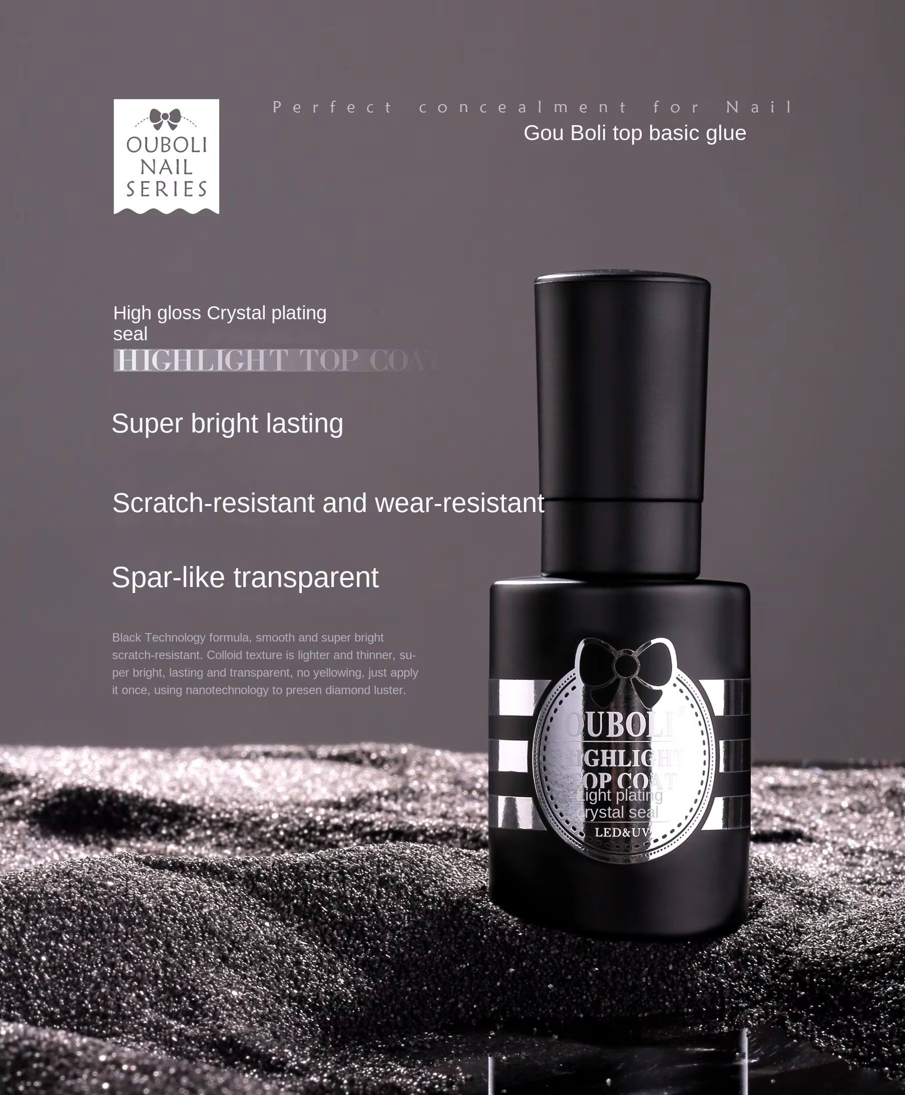 Plateau en cristal plaqué