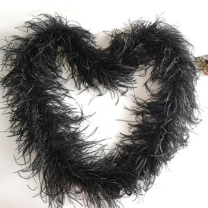 Boa bulu burung unta 35-40 Cm untuk pakaian/Pesta/dekorasi panggung pernikahan kualitas terbaik - Product Image 6