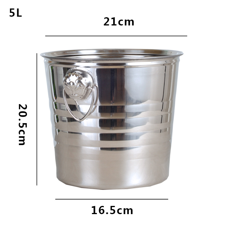Acier inoxydable, 5L
