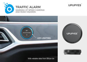 자동차 자동 교통 경보 실시간으로 도로 교통의 속도 카메라 및 위험에 대한 경고 - Product Image 5
