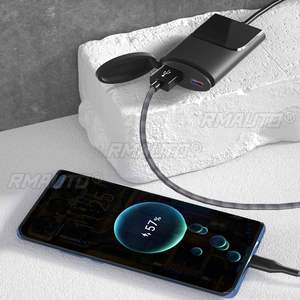 Chargeur USB pour moto QC3.0, charge rapide PD+USB 12V-24V, adaptateur de prise de chargeur de téléphone pour guidon de moto - Product Image 2