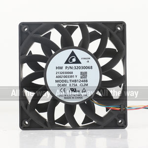 דלתא 5v 12v <span class=keywords><strong>24v</strong></span> dc 48v 0.75a ac 12025 120x120x25 מ "מ 12 ס" מ <span class=keywords><strong>pwm</strong></span> בקרת טמפרטורה - Product Image 4