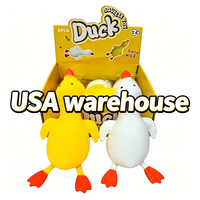Jouet Squishy Canard Géant Super Doux 36cm, à Remontée Lente, Extensible, Sensoriel, Anti-Stress, Balle à Presser, Vente en Gros USA