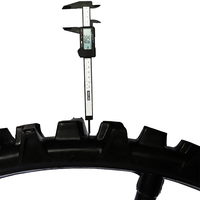 Pneu de tracteur JIUYU d'occasion en acier au carbone avec jante en caoutchouc 1400x80mm, garantie 2 ans, pour transplanteur de riz et pulvérisateur agricole