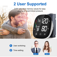 Tensiomètres numériques Machine électrique BP Moniteur automatique Bp Smart Sphygmomanomètre Machine de pression artérielle du bras supérieur