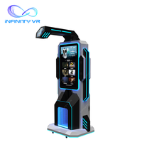 InfinityVR-Máquina de disparos con soporte Vr 9D para 1 jugador, juego de realidad virtual para interiores, simulador de Arcade con auriculares Vr