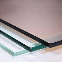 Vidrio Templado de Seguridad para Construcción de 4mm, 5mm, 6mm, 8mm, 10mm y 15mm, Venta al Por Mayor de Fábrica, para Ventanas y Puertas de Edificios