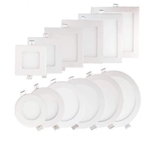 Ip20 220v China Factory Low Price High Brightness  Round Square Aluminium Lamp 3W  6W 12w 18W 24W Led Ceiling Panel Light