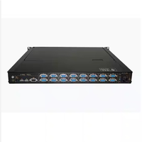 Commutateur KVM HD LED 17 pouces série KVM-1700MU 1port/4ports/8ports/16ports 1U tiroir KVM LED 17 pouces à montage en rack