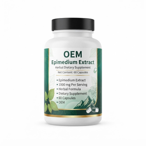 Cápsulas de Extracto de Epimedium de Alta Potencia OEM ODM 1000mg 60 Unidades Proveedor Mayorista Fabricante - Product Image 1