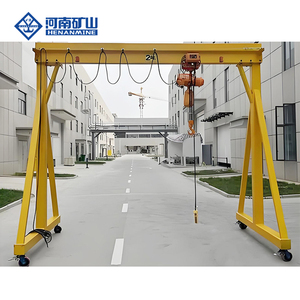 <span class=keywords><strong>Gru</strong></span> a Portale Elettrica Portatile da <span class=keywords><strong>Officina</strong></span> 2, 3, 5 Tonnellate con Paranco Elettrico - Product Image 4