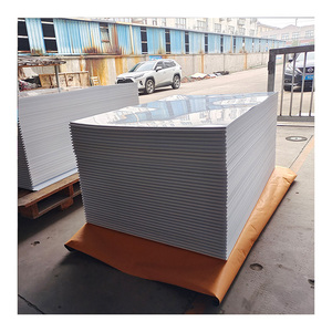 Hojas de plástico corrugado transparente de alta densidad para techos Hoja de polietileno blanco 4X8 - Product Image 2