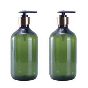 Grosir botol PET plastik Losion dengan pompa pembersih cuci tangan dan pembersih botol gel kemasan produk pembersih botol
