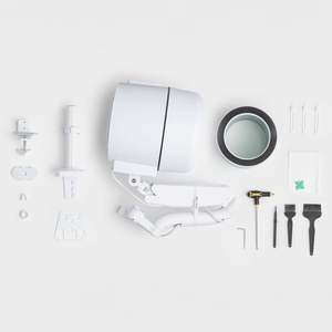 Ensemble de pédicure et de manucure 4BLANC MAESTRO PRO blanc authentique, station de protection ultime avec puissant collecteur de poussière - Product Image 5