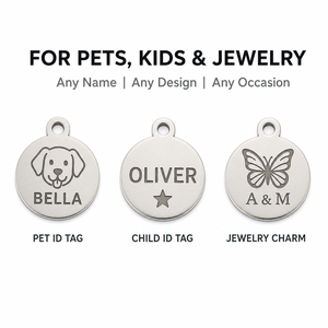 Colgante de Acero Inoxidable Grabado con Láser Personalizado al por Mayor, Chapado en Oro de 18K, Placa de Identificación Impermeable para Mascotas, Joyería con Nombre de Perro - Product Image 3