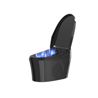 Mini Altavoz Inalámbrico Creativo con Forma de Inodoro, 10W, con Micrófono Incorporado, Control Remoto y Soporte para Aplicaciones - Altavoz Bluetooth