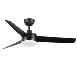 Ventilador de techo con luz LED, diseño moderno, múltiples velocidades, ideal para refrescar e iluminar espacios interiores. - Product Image 1